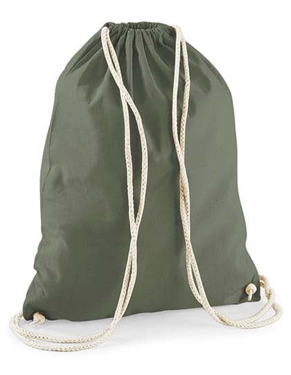 Baumwoll Gymbag Olive Green
