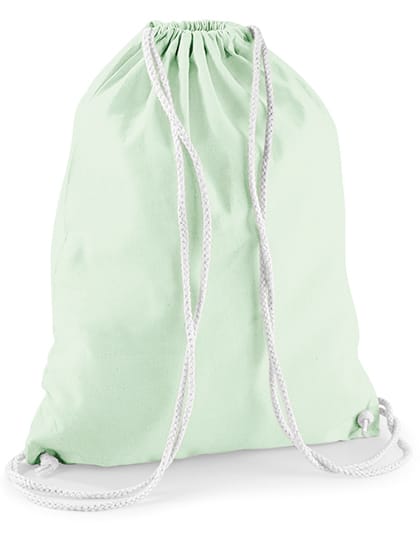Baumwoll Gymbag Pastel Green