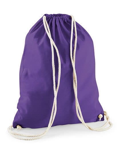 Baumwoll Gymbag Purple