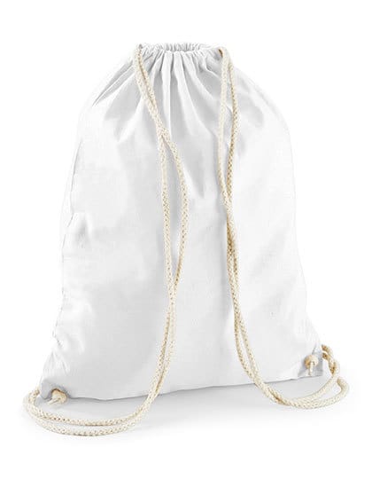 Baumwoll Gymbag White