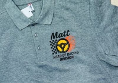 Textildruck auf Firmenbekleidung